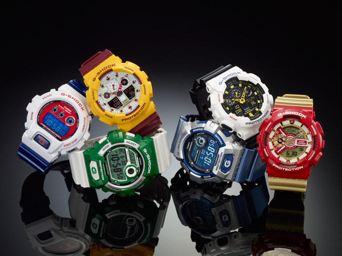 นาฬิกา คาสิโอ Casio G-Shock Limited model Color series รุ่น GA-110CS-4A (IRON MAN) ของแท้ รับประกัน 1ปี