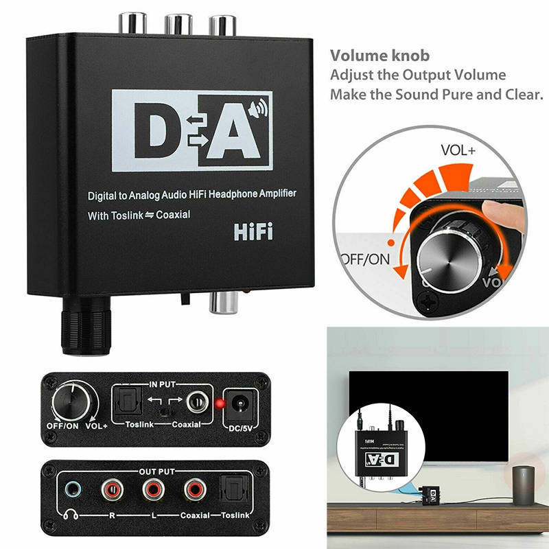 ขาย X-Tips D2A Digital to Analog ตัวแปลงสัญญาณ Digital เป็น RCA และ 3.5