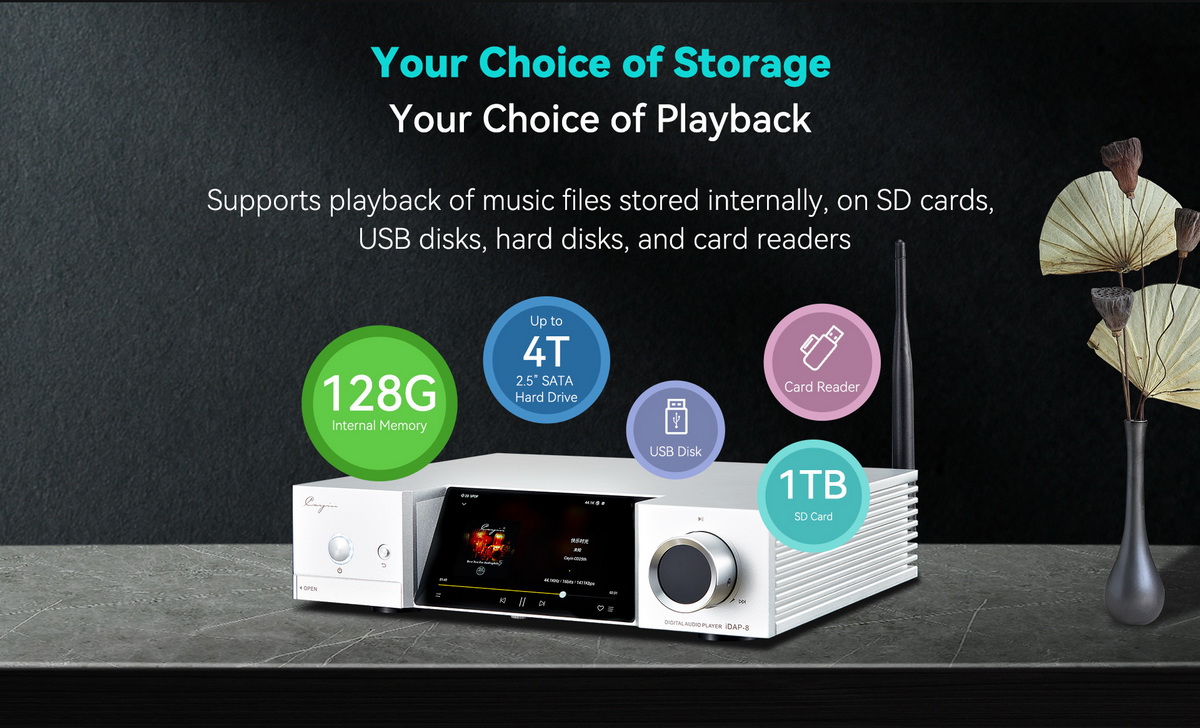 Cayin IDAP-8 สตรีมเมอร์ดิจิตอลระบบ Android 9.0 แบบกำหนดเอง พร้อม Google Play ที่ติดตั้งไว้ล่วงหน้า ประกันศูนย์ไทย