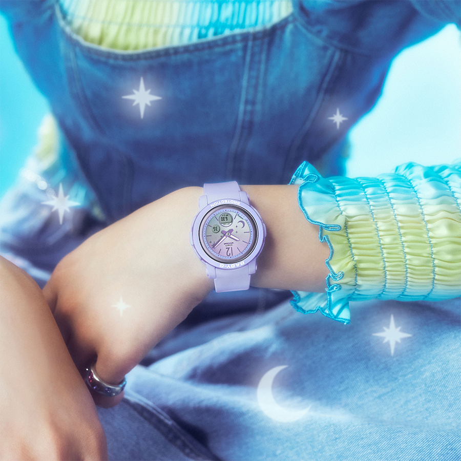 นาฬิกา Casio Baby-G ANALOG-DIGITAL BGA-290DS Dial Stars series รุ่น BGA-290DS-2A ของแท้ รับประกัน1ปี