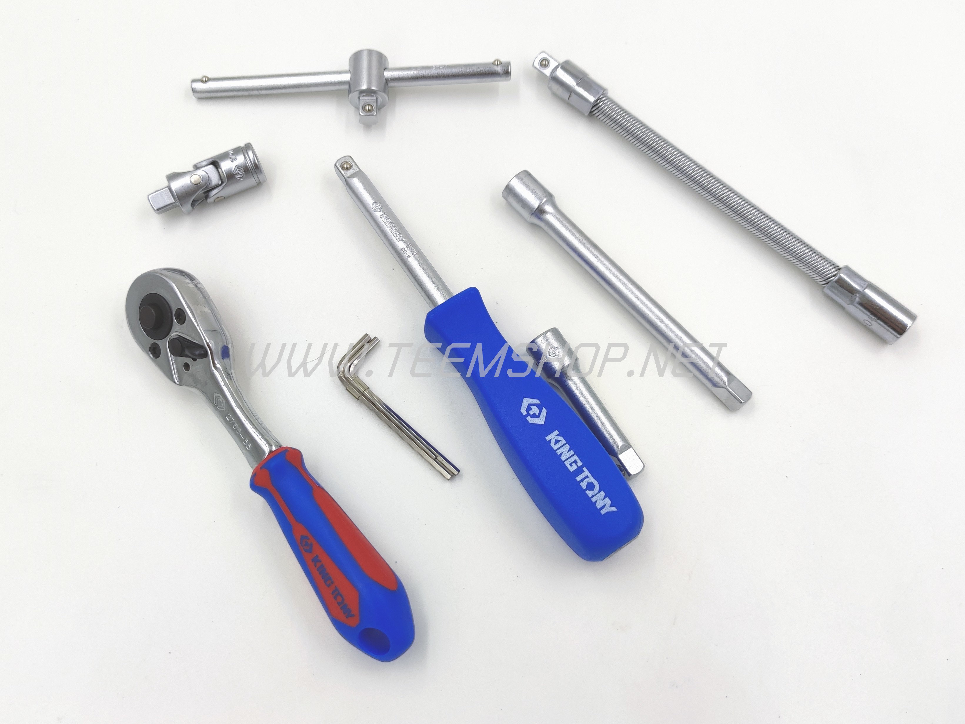 KINGTONY เครื่องมือชุดมินิ 46ชิ้น ST2346MR 1/4" Made in Taiwan