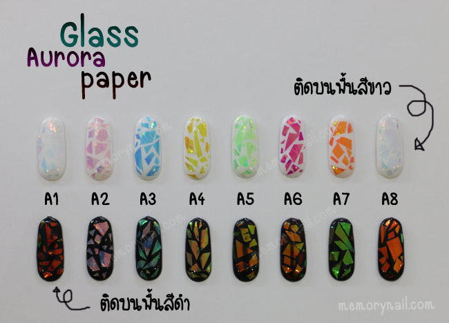 กระดาษแก้วออโรรา
