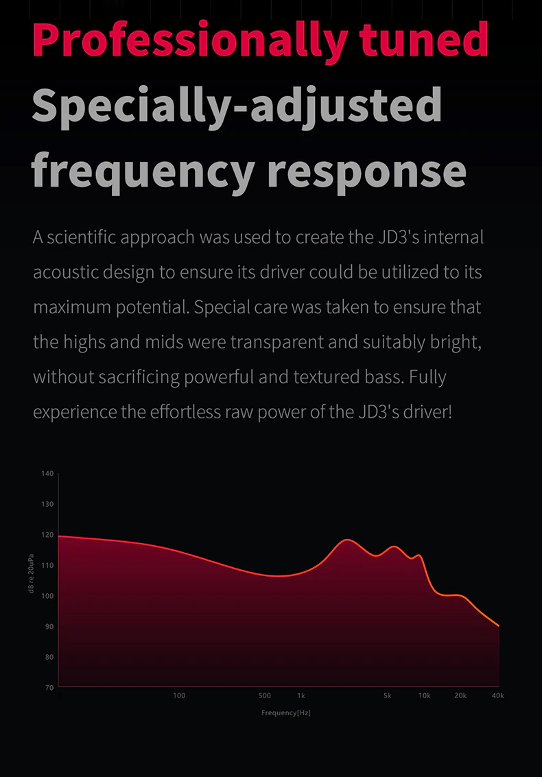 FiiO JD3 หูฟัง 1 ไดรเวอร์ Dynamic พร้อมไมค์ บอดี้แสตนเลส