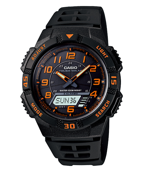 นาฬิกา คาสิโอ Casio SOLAR POWERED รุ่น AQ-S800W-1B2V