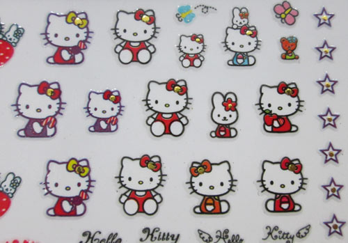 สติ๊กเกอร์ติดเล็บ 