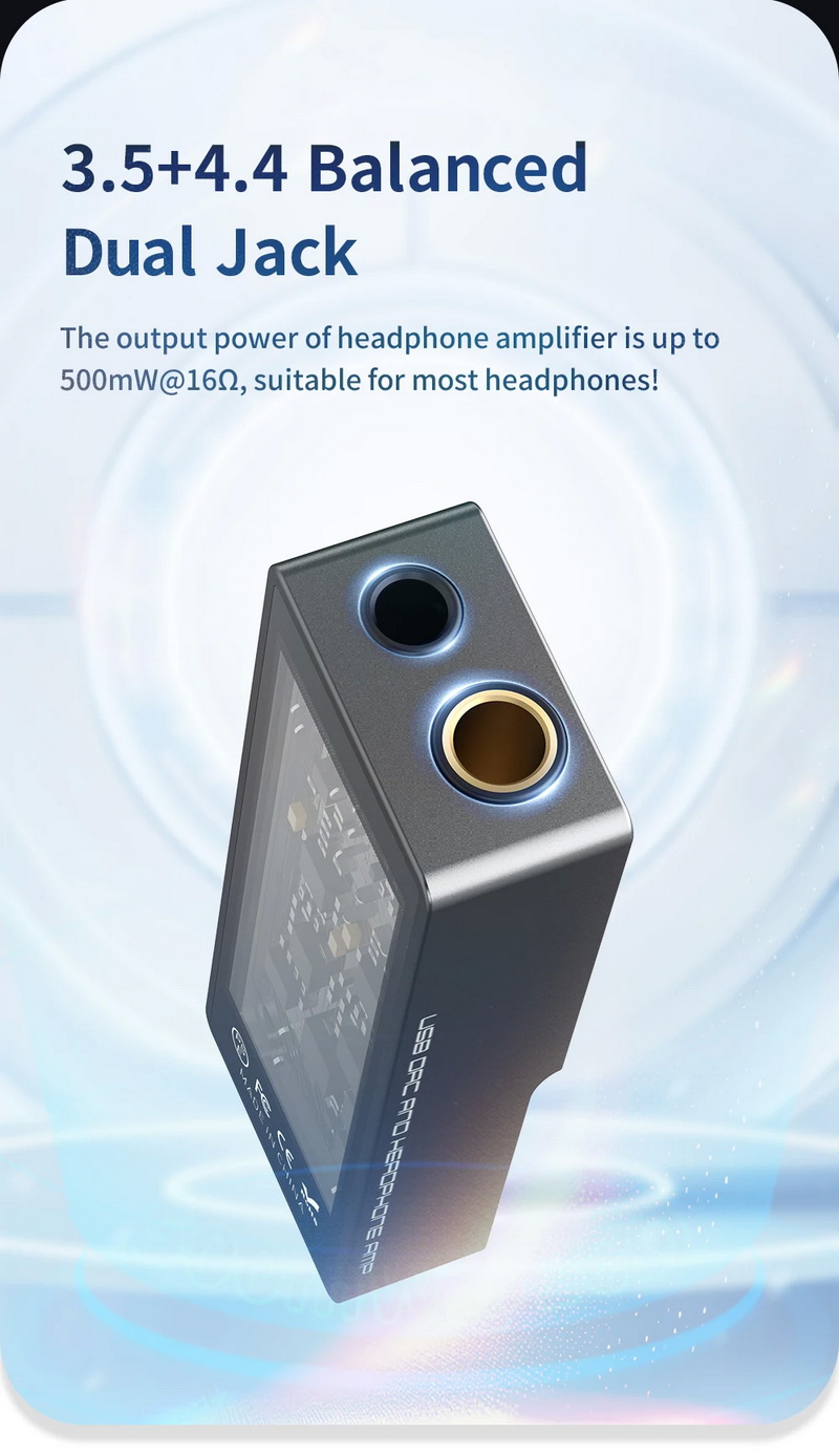 SMSL D10 DAC/AMP พกพา ชิป Cirrus Logic CS43131 x2 รองรับ PCM32bit/384kHz, DSD256 ประกันศูนย์ไทย