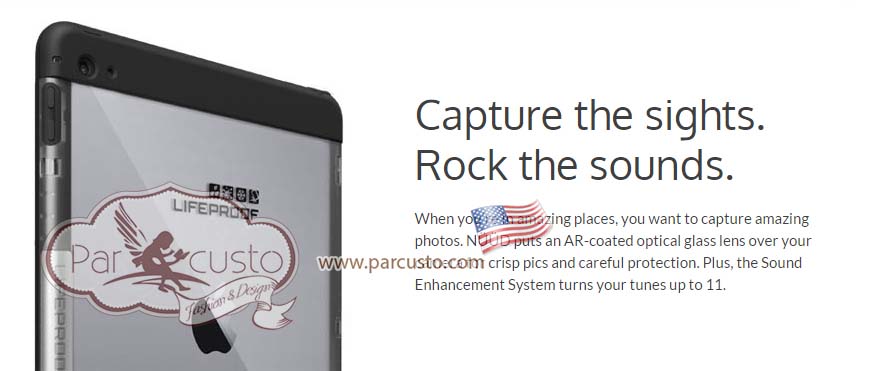 เคสกันน้ำกันฝุ่นกันกระแทก Apple iPad Air 2 NÜÜD จาก Life Proof [หมดชั่วคราว]