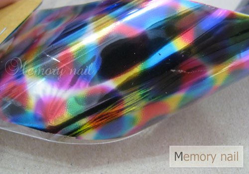 ฟอยล์ติดเล็บ รหัส SK Nails foils เลือกสีด้านใน ขนาด 4X40 เซน