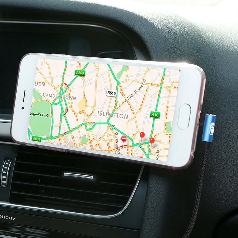 ขาย ERTK TypeC สายชาร์จ สายดาต้า สำหรับมือถือ TypeC รองรับไฟ 2A หัวงอ