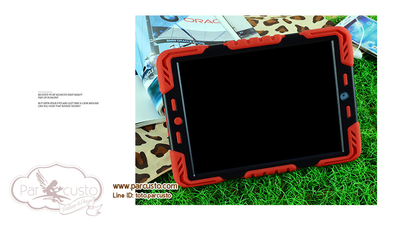 เคสซิลิโคนกันกระแทก Apple iPad mini 1/ 2 Retina จาก PEPKOO [Pre-order]