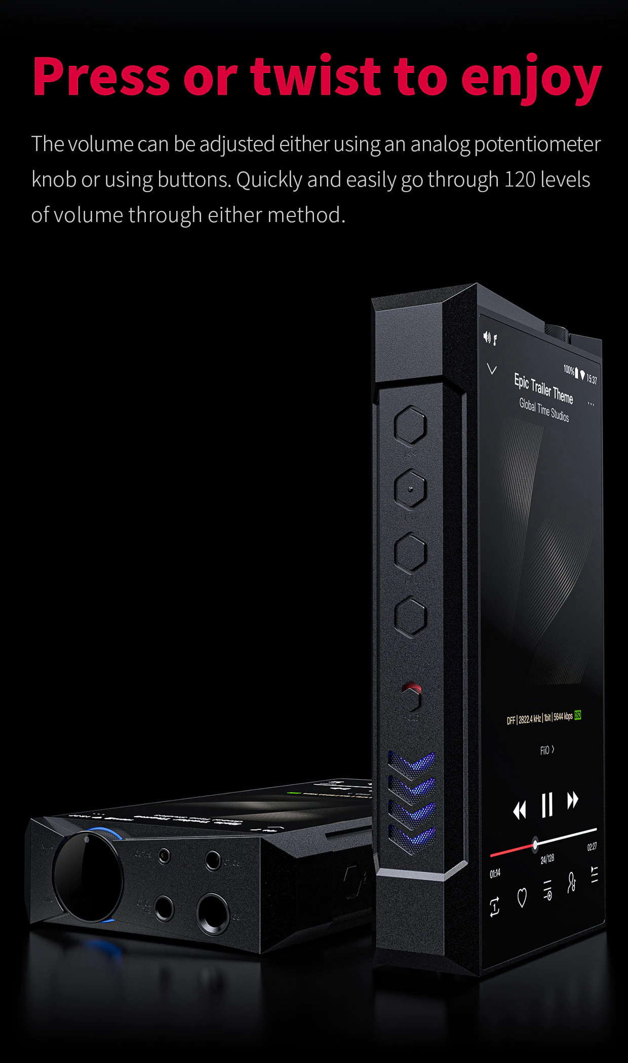 FiiO M17 DAP พกพาระดับเรือธง คุณภาพระดับ Desktop ประกันศูนย์ไทย