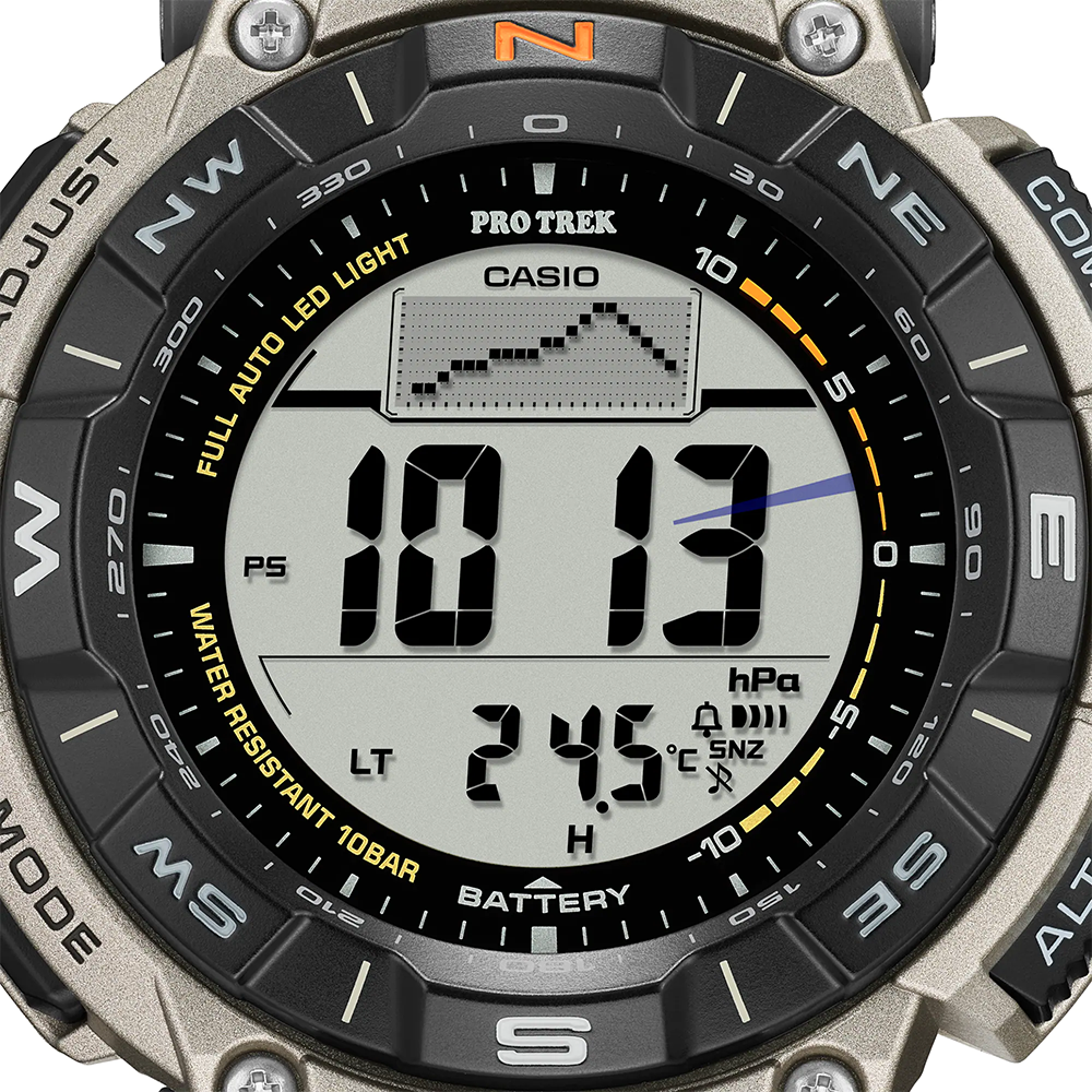 นาฬิกา คาสิโอ Casio PRO TREK PRG-340 Series รุ่น PRG-340T-7 ของแท้ รับประกัน1ปี