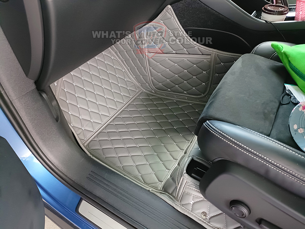พรมปูพื้นรถยนต์ 6D รถ VOLVO XC40 ปี 2021-2026 ชุดภายในห้องโดยสาร จำนวน 3 ชิ้น