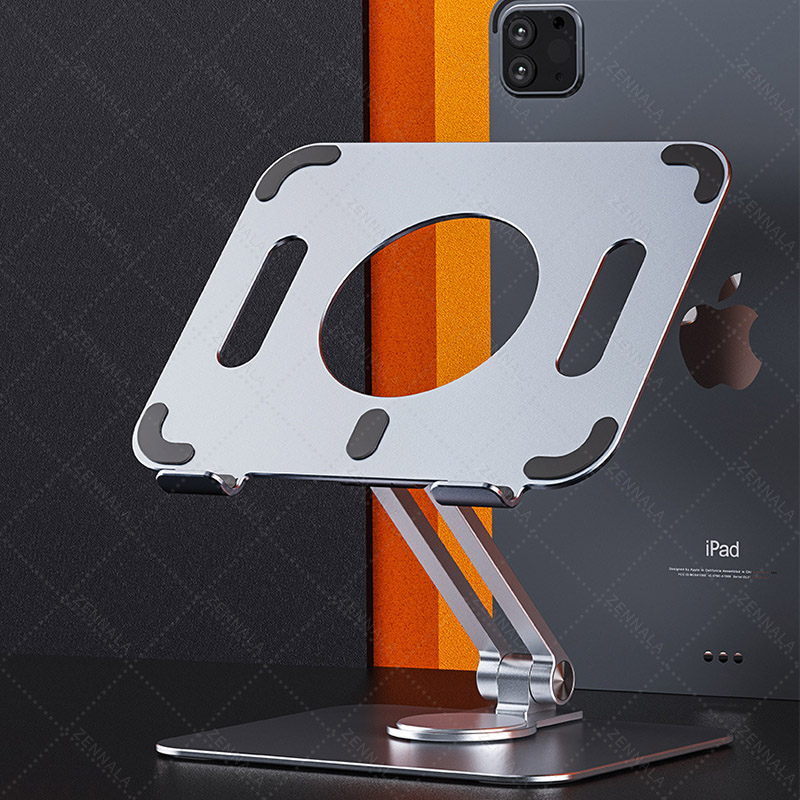ที่วางโน๊ตบุ๊ค ขาตั้งไอแพด Aluminium【รุ่น L04】มี 2 แบบให้เลือก หมุนแกนได้ 360° | Labtop Stand