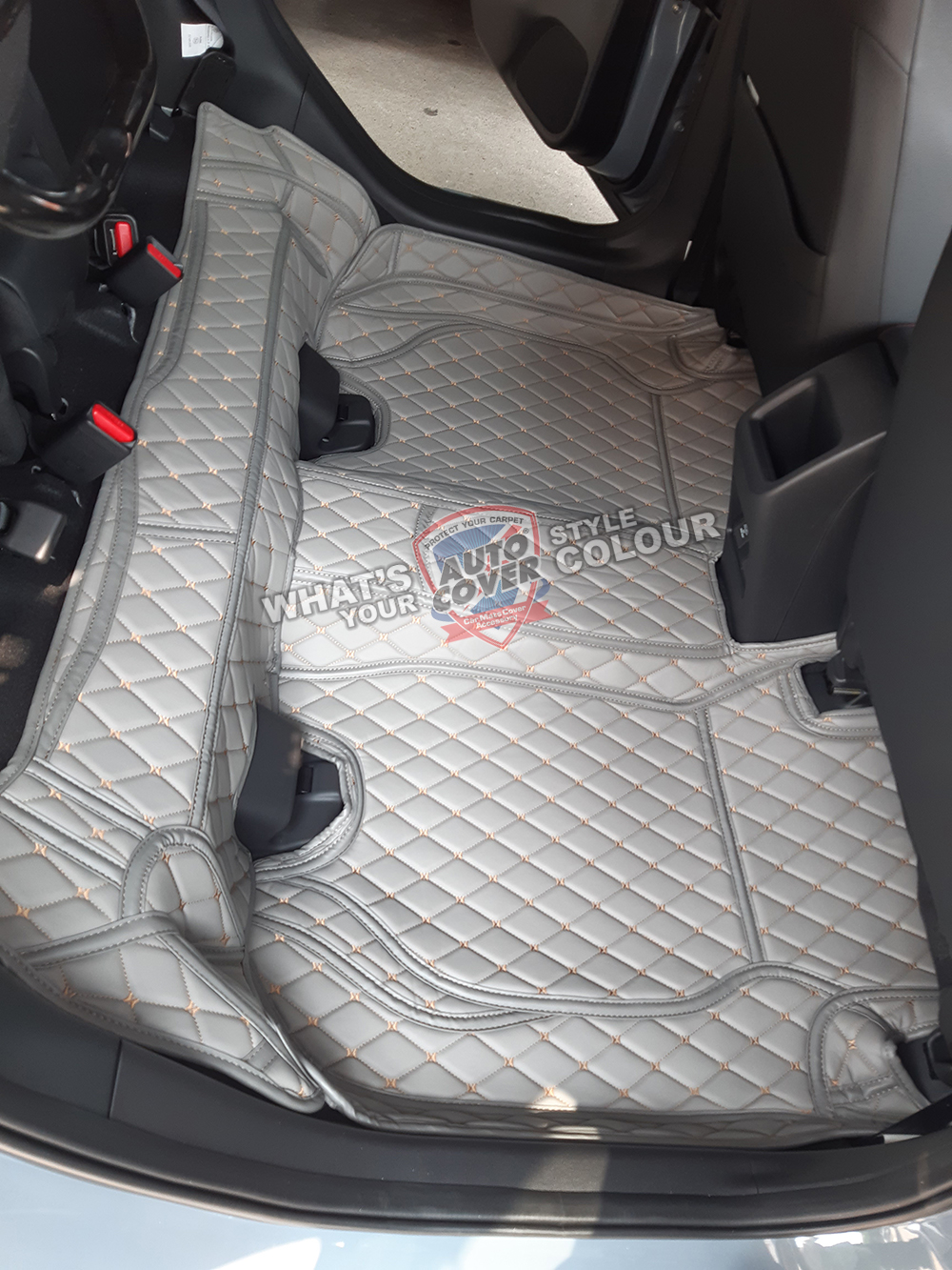 พรมปูพื้นรถยนต์ 6D รถ HONDA ALL NEW CITY HATCHBACK ปี 2021-2026 พรมรถยนต์ ชุดภายในห้องโดยสาร จำนวน 3 ชิ้น