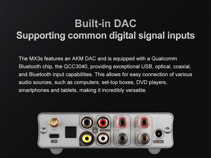 Topping MX3S DAC/AMP ตั้งโต๊ะแบบออลอิลวันพร้อมรีโมทควบคุม ประกันศูนย์ไทย