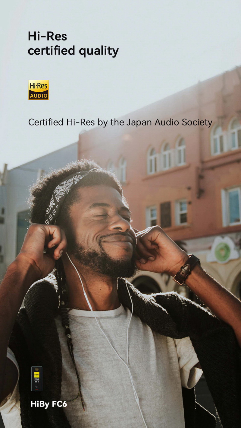 HiBy FC6 DAC/AMP พกพาแบบ R2R สถาปัตยกรรม Darwin รองรับ MQA ประกันศูนย์ไทย