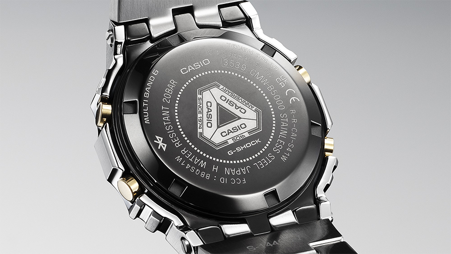 นาฬิกา Casio G-SHOCK 50th Anniversary รุ่น GMW-B5000SS-2 “Made in Japan” ของแท้ รับประกัน1ปี
