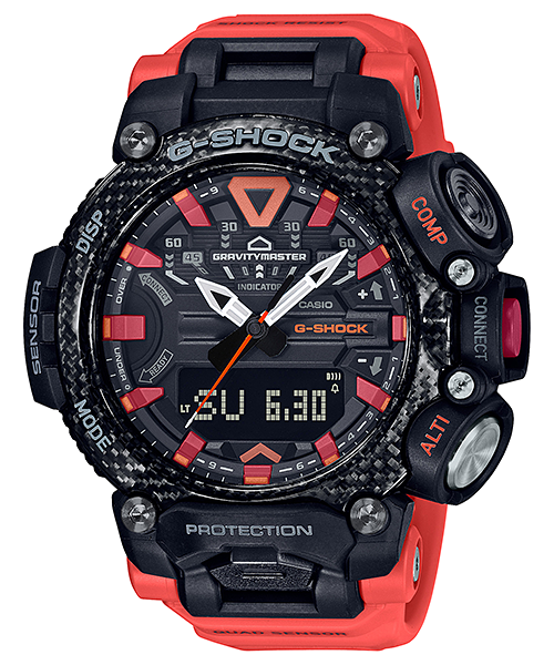 นาฬิกา Casio G-SHOCK นักบิน GRAVITYMASTER BLUETOOTH GR-B200 series รุ่น GR-B200-1A9 ของแท้ รับประกัน1ปี