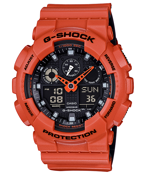 นาฬิกา Casio G-Shock Limited Layered Color series รุ่น GA-100L-4A ของแท้ รับประกัน1ปี