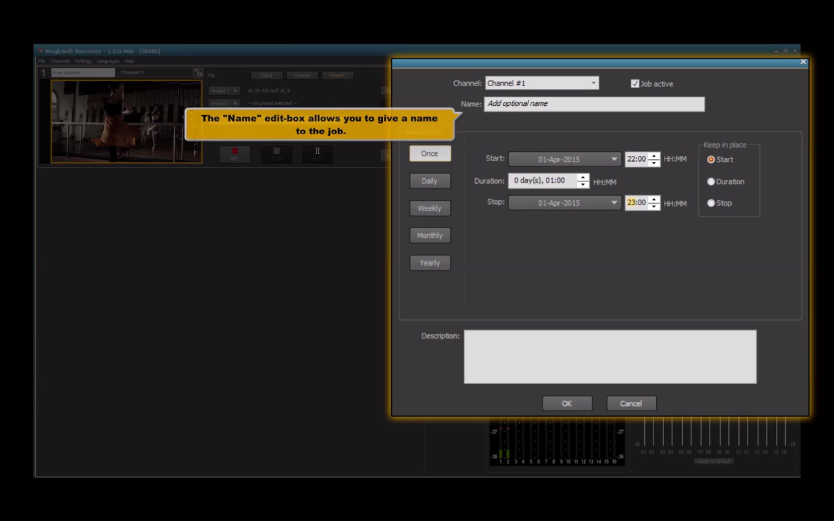 MagicSoft Recorder (Additional Chanel with the first channel)