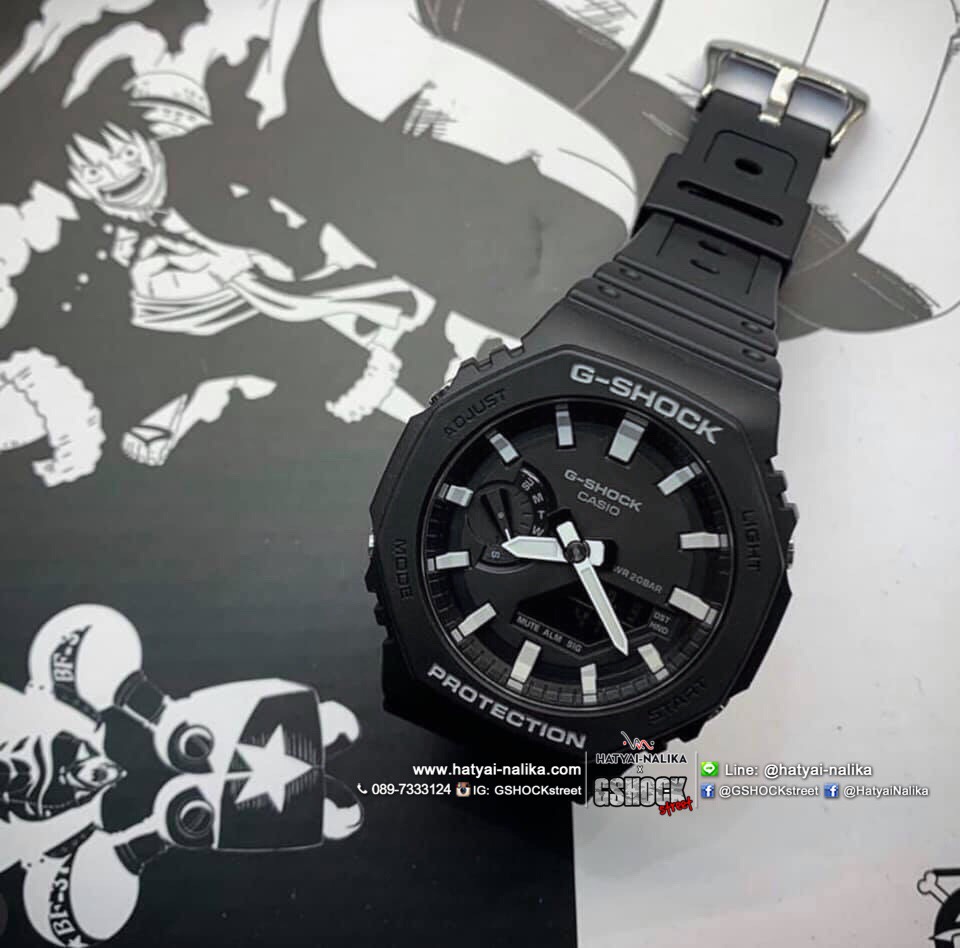 นาฬิกา Casio G-Shock ANALOG-DIGITAL GA-2100 series รุ่น GA-2100-1A ของแท้ รับประกัน1ปี