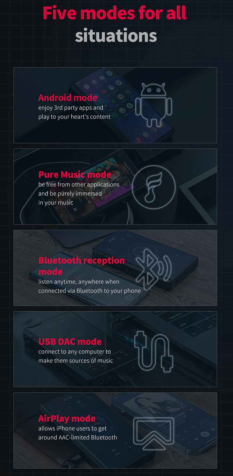 FiiO M11 PLUS ESS ชิป ES9068AS สุดยอด DAP แห่งยุครองรับ MQA ประกันศูนย์ไทย