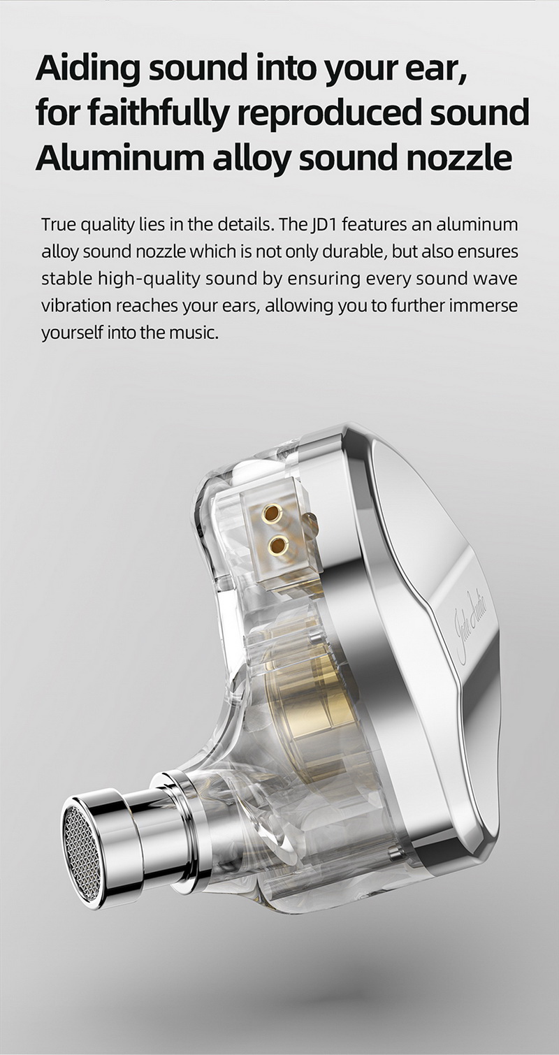 FiiO Jade Audio JD1 หูฟัง IEM ไดรเวอร์ Dynamic สุดคุ้ม รองรับ Hi-Res ประกันศูนย์ไทย