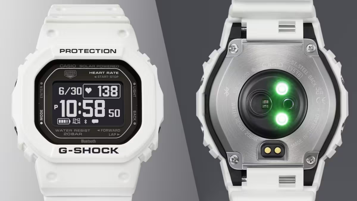 นาฬิกา Casio G-Shock Limited G-SQUAD Heart Rate Monitor DW-H5600 series รุ่น DW-H5600-7 ของแท้ รับประกัน1ปี