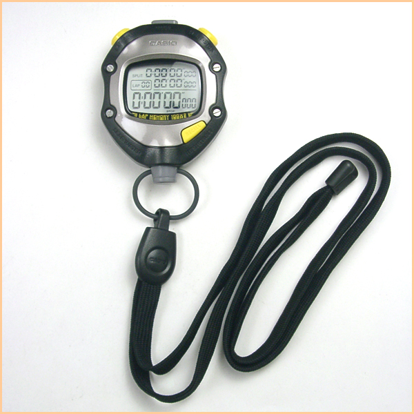 นาฬิกาจับเวลา คาสิโอ casio STOPWATCH SPORTY รุ่น HS-70W ของแท้ รับประกัน 1 ปี