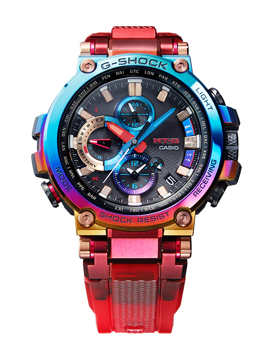 นาฬิกา Casio G-SHOCK MT-G Premium Limited MTG-B1000VL Volcanic Lightning series รุ่น MTG-B1000VL-4A "Made in Japan" ของแท้ รับประกัน1ปี