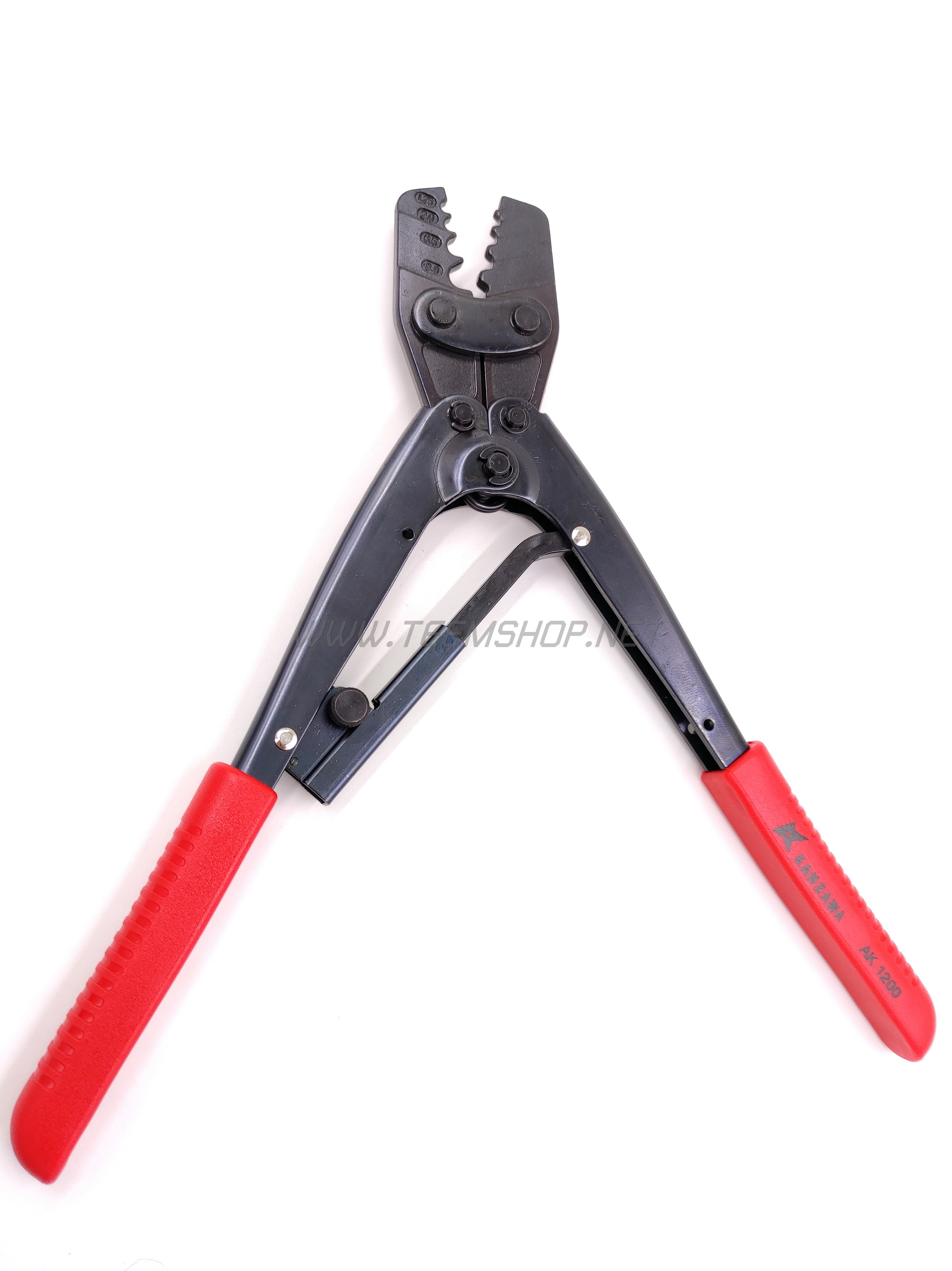 KANZAWA คีมย้ำหัวสาย NO.AK1200 ย้ำหางปลา Made in Taiwan