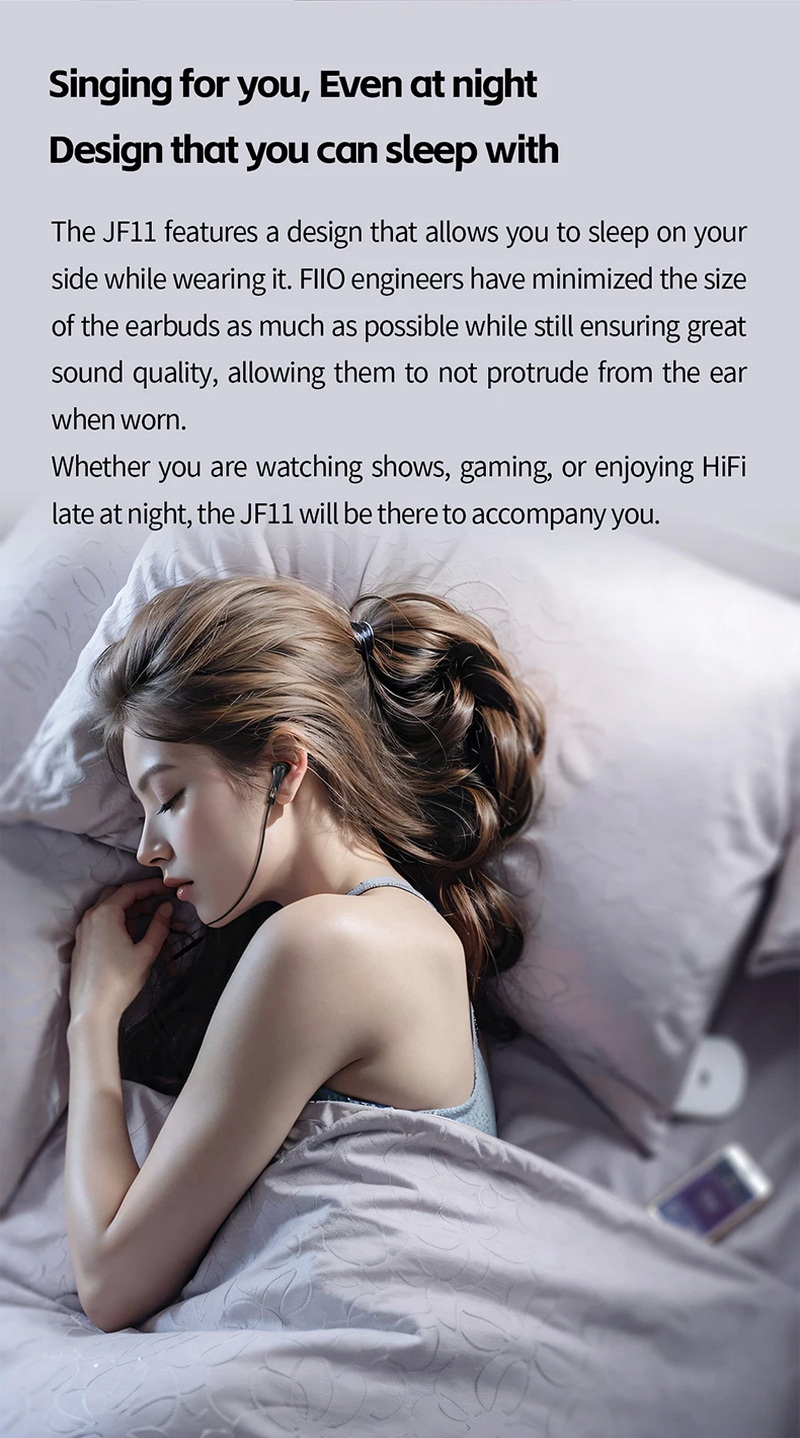 FiiO JF11 (JadeAudio JF11) หูฟังเอียบัด Retro รูปตัว U ไดรเวอร์ไดนามิก 14.2 มม. ประกันศูนย์ไทย