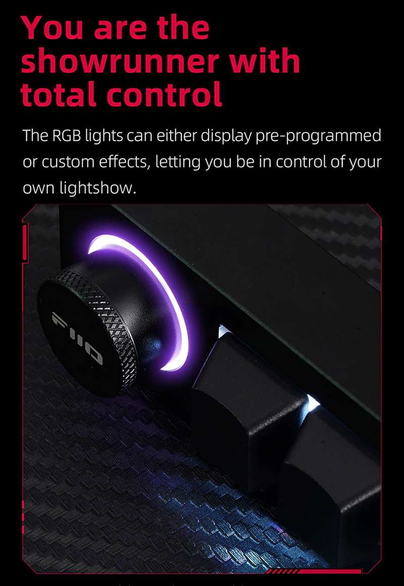 ขาย FiiO KB1 คีย์บอร์ด Mechanical สำหรับเครื่องเสียง ตั้งมาโครได้ ประกันศูนย์ไทย