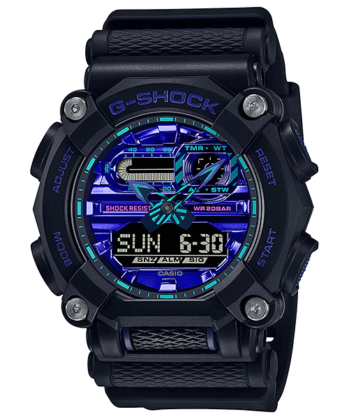 นาฬิกา Casio G-Shock Special Color Virtual Blue series รุ่น GA-900VB-1A ของแท้ รับประกัน1ปี