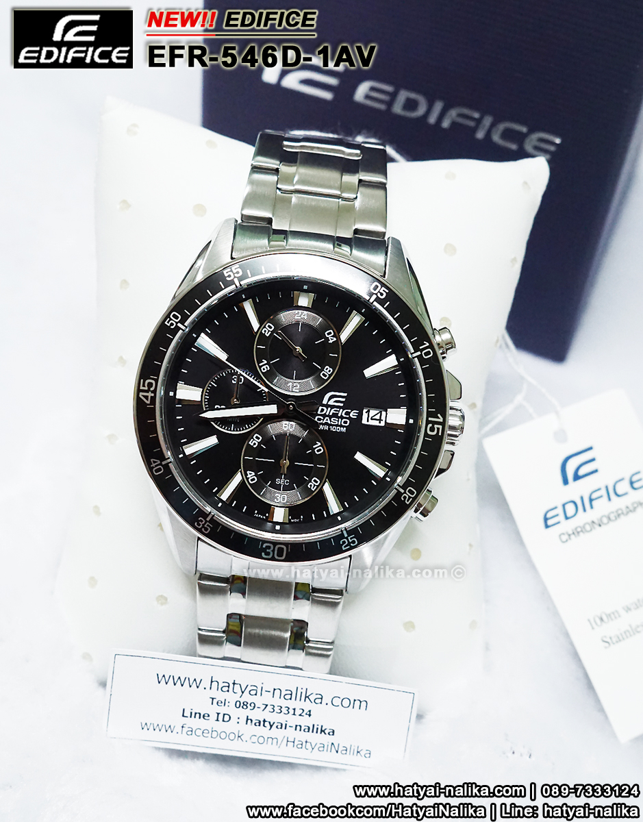 นาฬิกา คาสิโอ Casio EDIFICE CHRONOGRAPH รุ่น EFR-546D-1AV