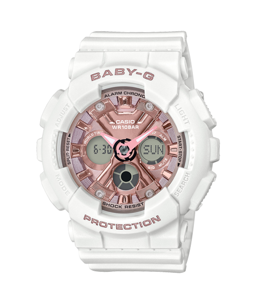นาฬิกา Casio Baby-G Standard ANALOG-DIGITAL BA-130 series รุ่น BA-130-7A1 ของแท้ รับประกัน1ปี