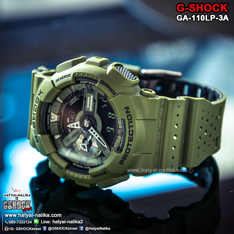 นาฬิกา Casio G-Shock Limited Layered Punching pattern series รุ่น GA-110LP-3A ของแท้ รับประกัน1ปี