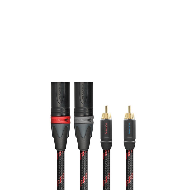Topping TCRX1 สาย RCA เป็น XLR Balanced สำหรับเครื่องเสียง