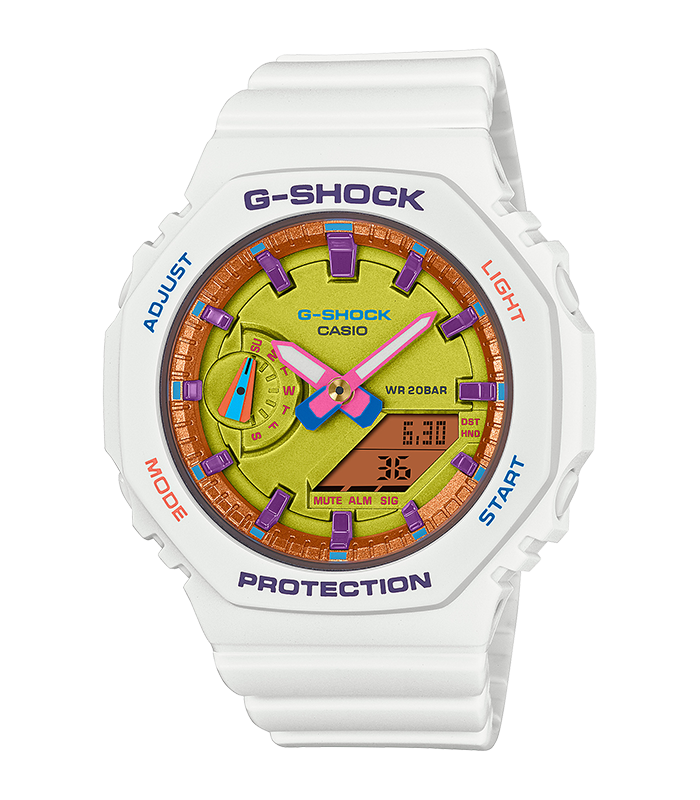 นาฬิกา Casio G-Shock Women ไซส์มินิ GMA-S2100BS Brighten Summer รุ่น GMA-S2100BS-7A ของแท้ รับประกัน1ปี