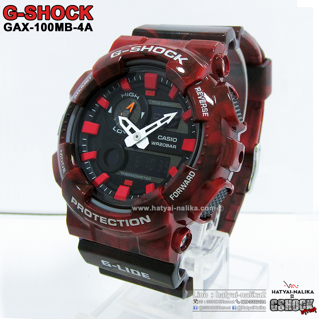 นาฬิกา Casio G-Shock G-LIDE รุ่น GAX-100MB-4A ของแท้ รับประกัน1ปี
