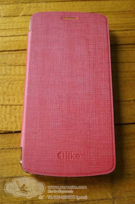 เคส OPPO N1 mini จาก iLike สีชมพู [Clearance]