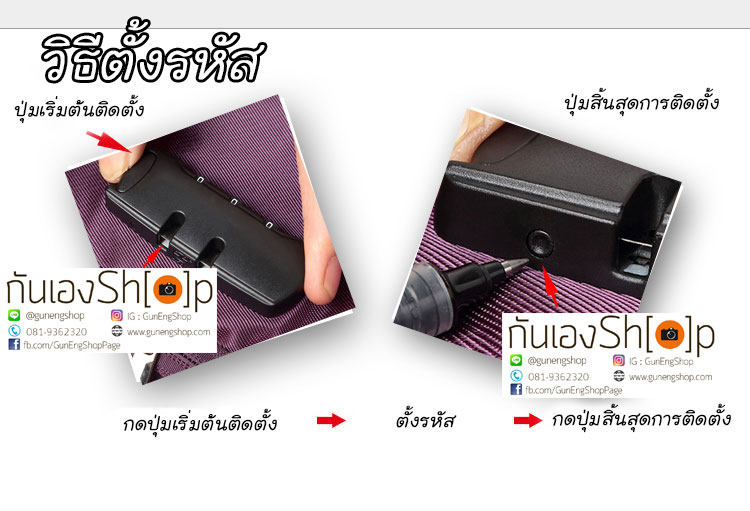 กระเป๋ากล้องเป้สะพายหลัง ผ้ากันน้ำ รุ่น Mini Camera Backpack Size L