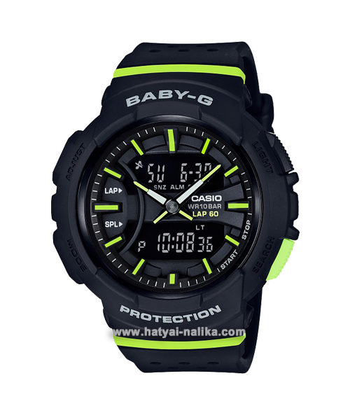 นาฬิกา Casio Baby-G for Running BGA-240 series รุ่น BGA-240-1A2 ของแท้ รับประกัน1ปี