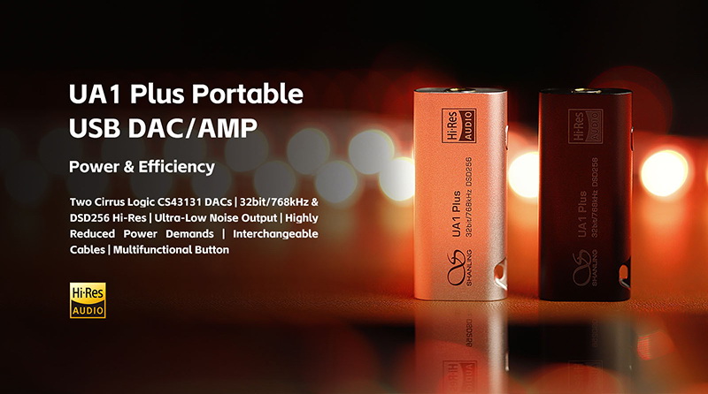 Shanling UA1 Plus USB DAC/AMP พกพา รองรับ Hi-Res ประกันศูนย์ไทย