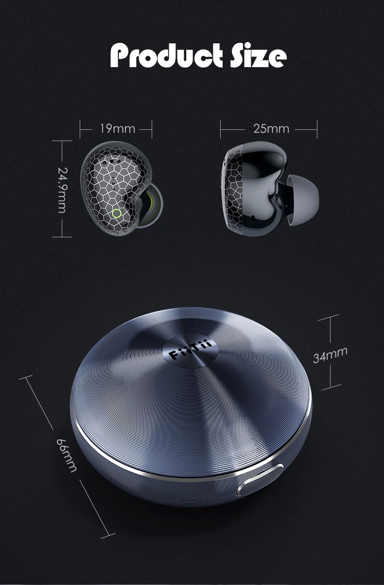 FiiTii HiFiPods หูฟัง TWS ไดรเวอร์ Hybrid กันน้ำ IPX7 ประกันศูนย์ไทย