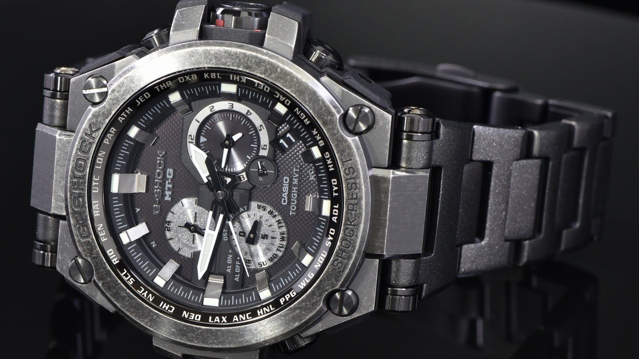 นาฬิกา Casio G-SHOCK Premium model MT-G series GPS Hybrid WaveCeptor รุ่น MTG-S1000V-1A "Made in Japan" ของแท้ รับประกัน1ปี