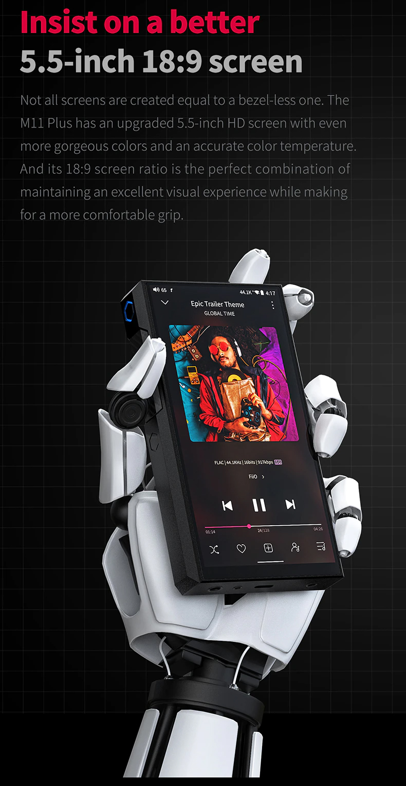 FiiO M11 PLUS ESS ชิป ES9068AS สุดยอด DAP แห่งยุครองรับ MQA ประกันศูนย์ไทย