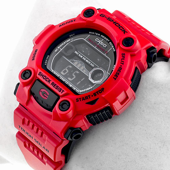 นาฬิกา คาสิโอ Casio G-Shock Limited Rare item หายาก รุ่น GW-7900RD-4ER Burning Red (ไม่มีขายในไทย) [EUROPE] หายากมาก