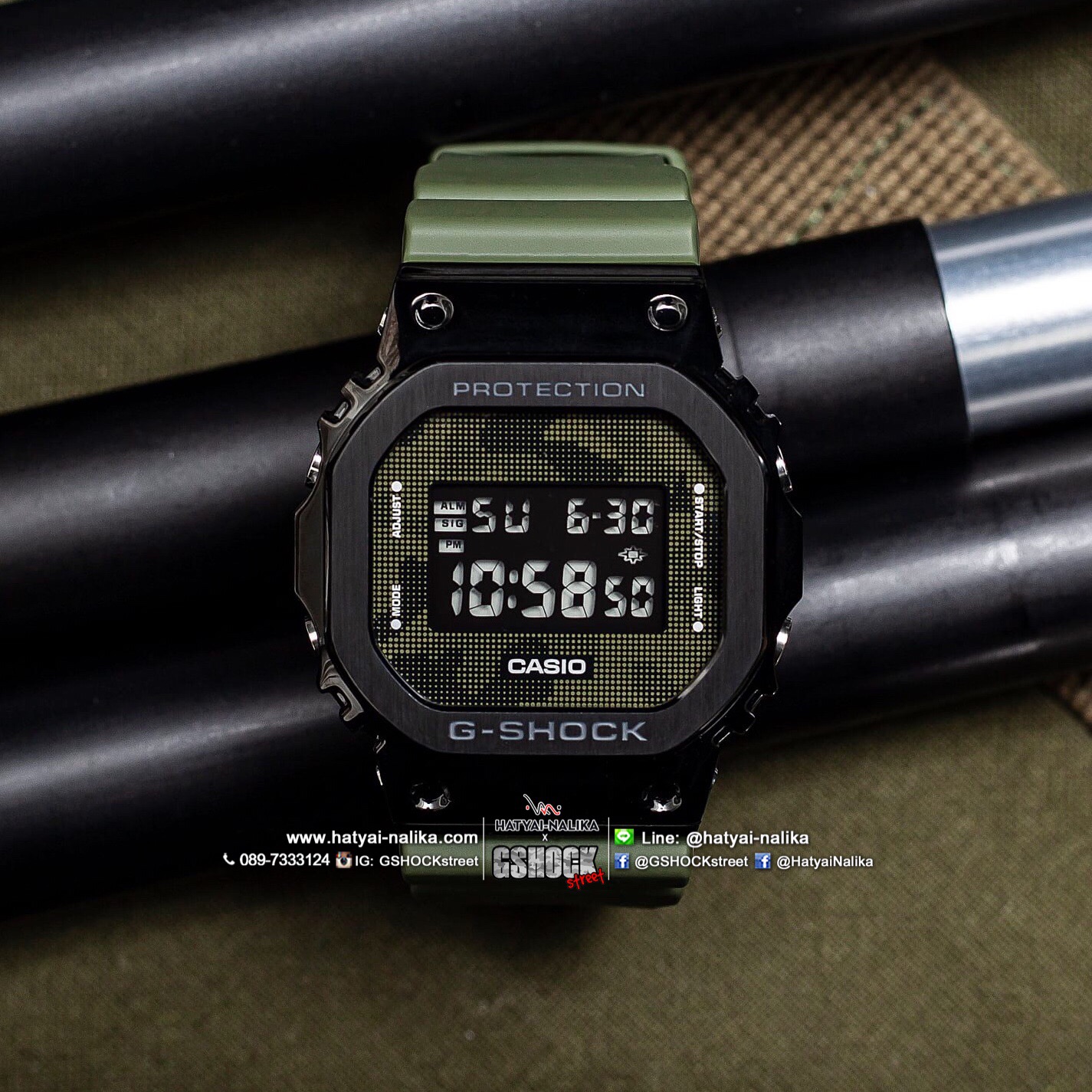 นาฬิกา Casio G-Shock Standard Digital GM-5600 series รุ่น GM-5600B-3 ของแท้ รับประกัน1ปี